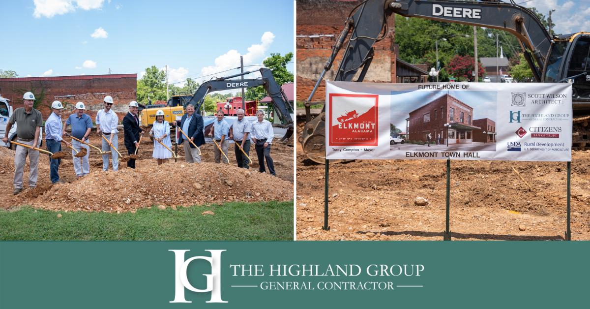 Elkmont Breaks Ground On New Town Hall