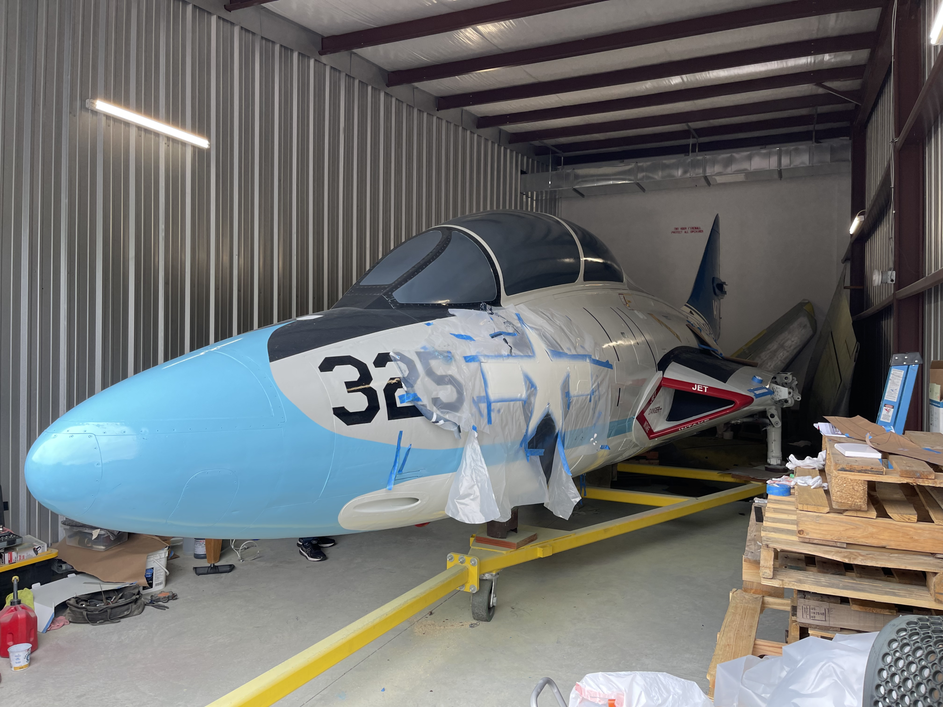 At Last, a Fighter Jet is Touching Down on the James Clemens High School Campus!